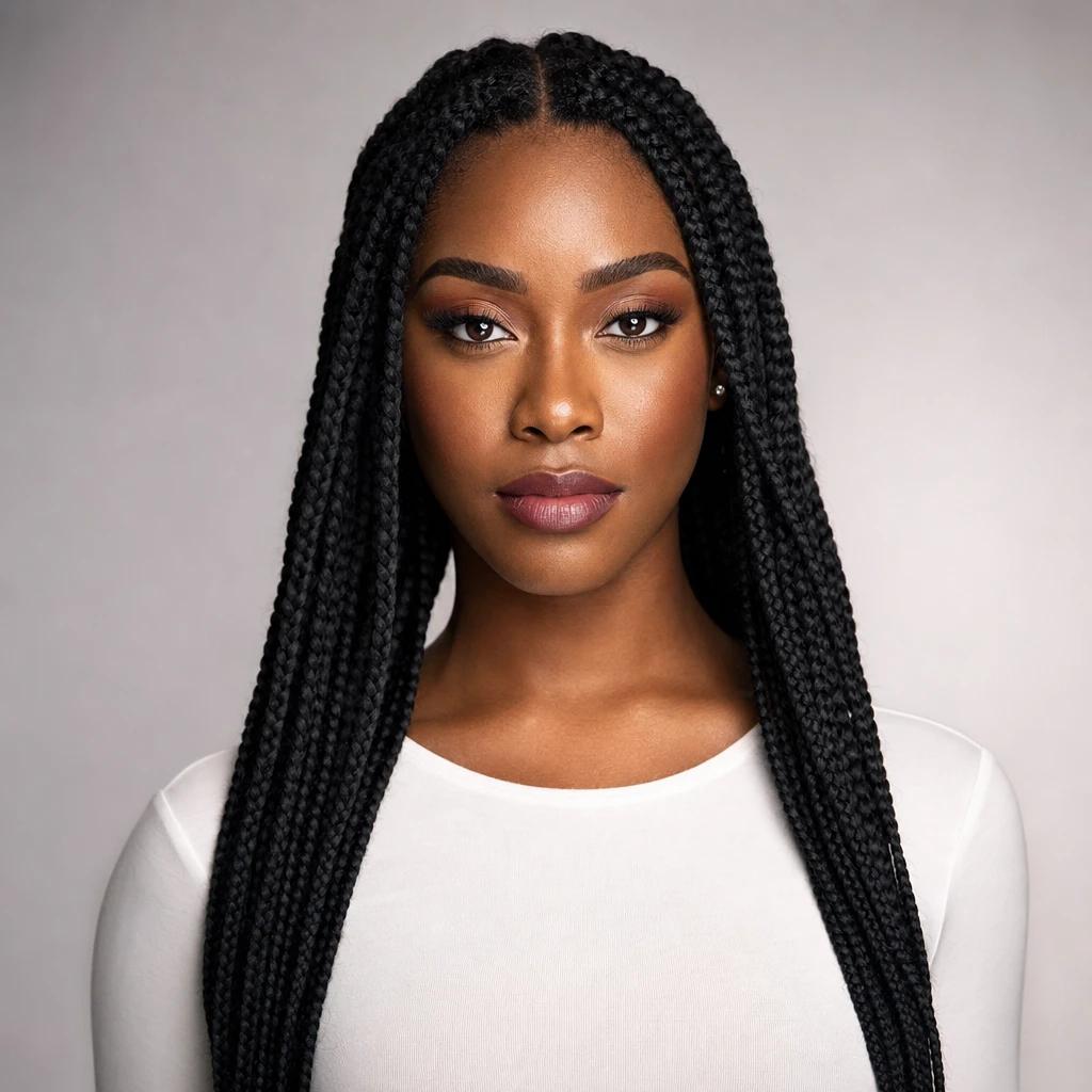 Amara Okafor, a realistic UGC creator AI character