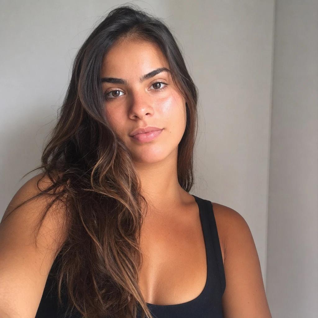 Camila Duarte, a realistic ad creator AI character